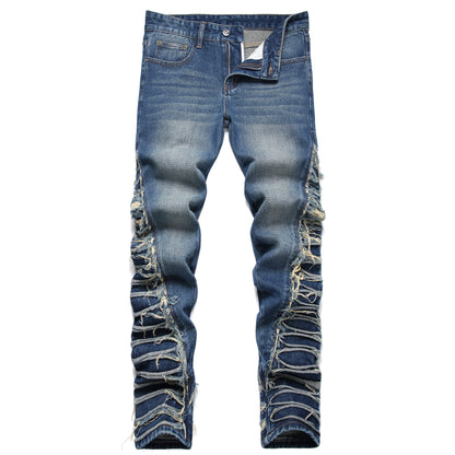 Fashion Casual Denim Pants 8865#