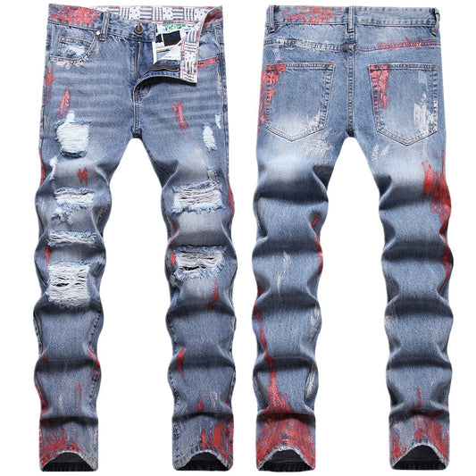 Fashion Casual Denim Pants 1189#