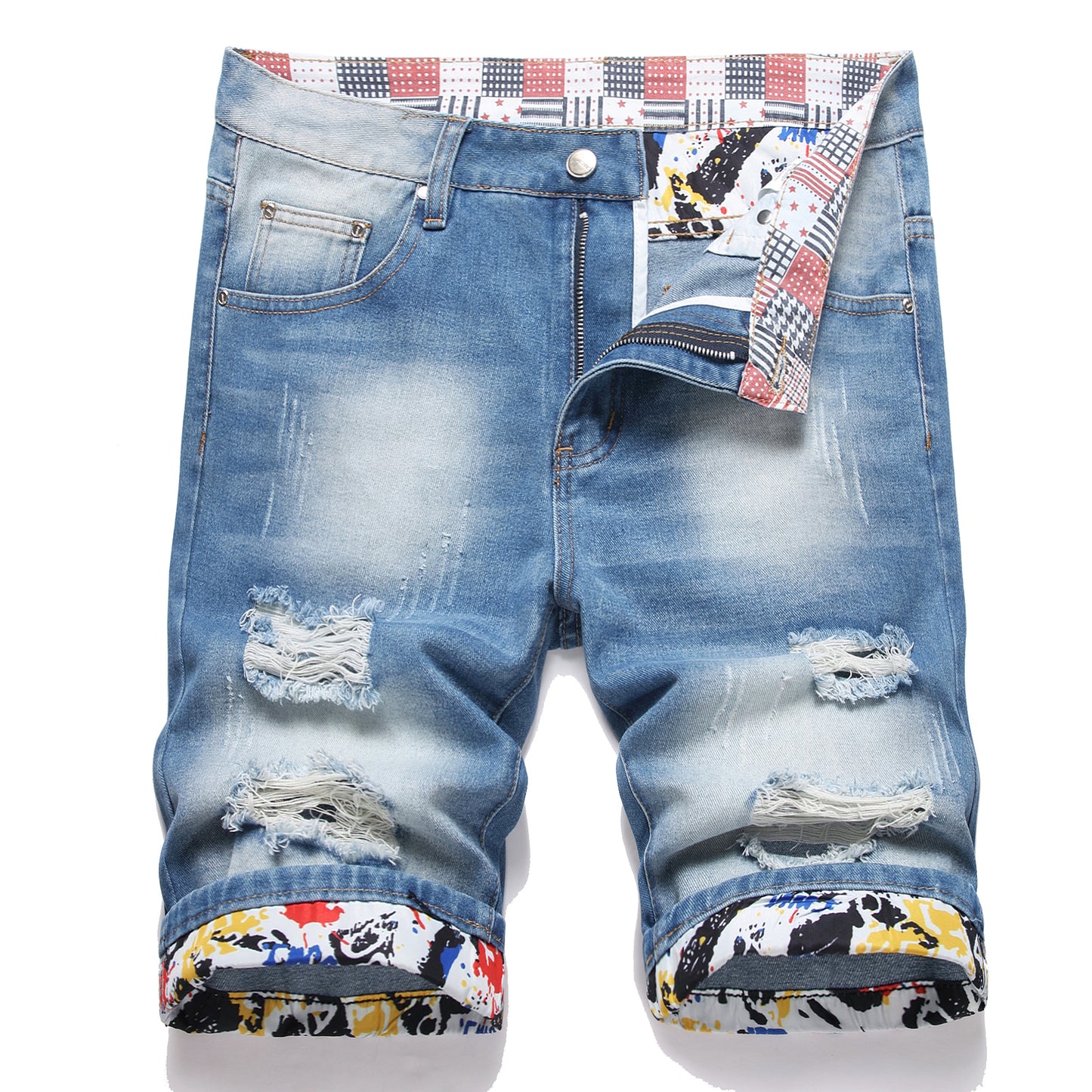 Men's  Jean Shorts 611#