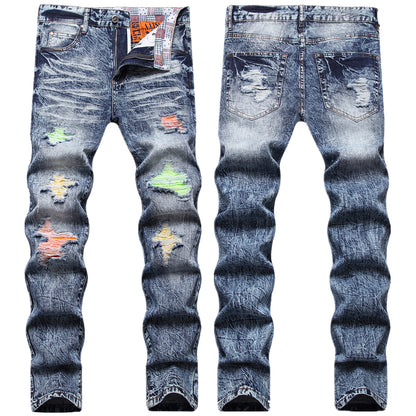 Fashion Casual Denim Pants 1188#