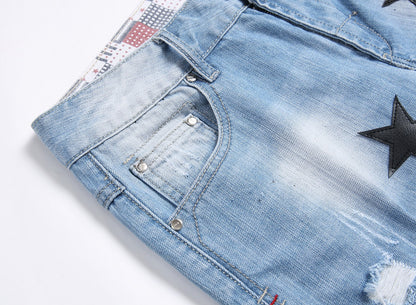 Men's  Jean Shorts 832#