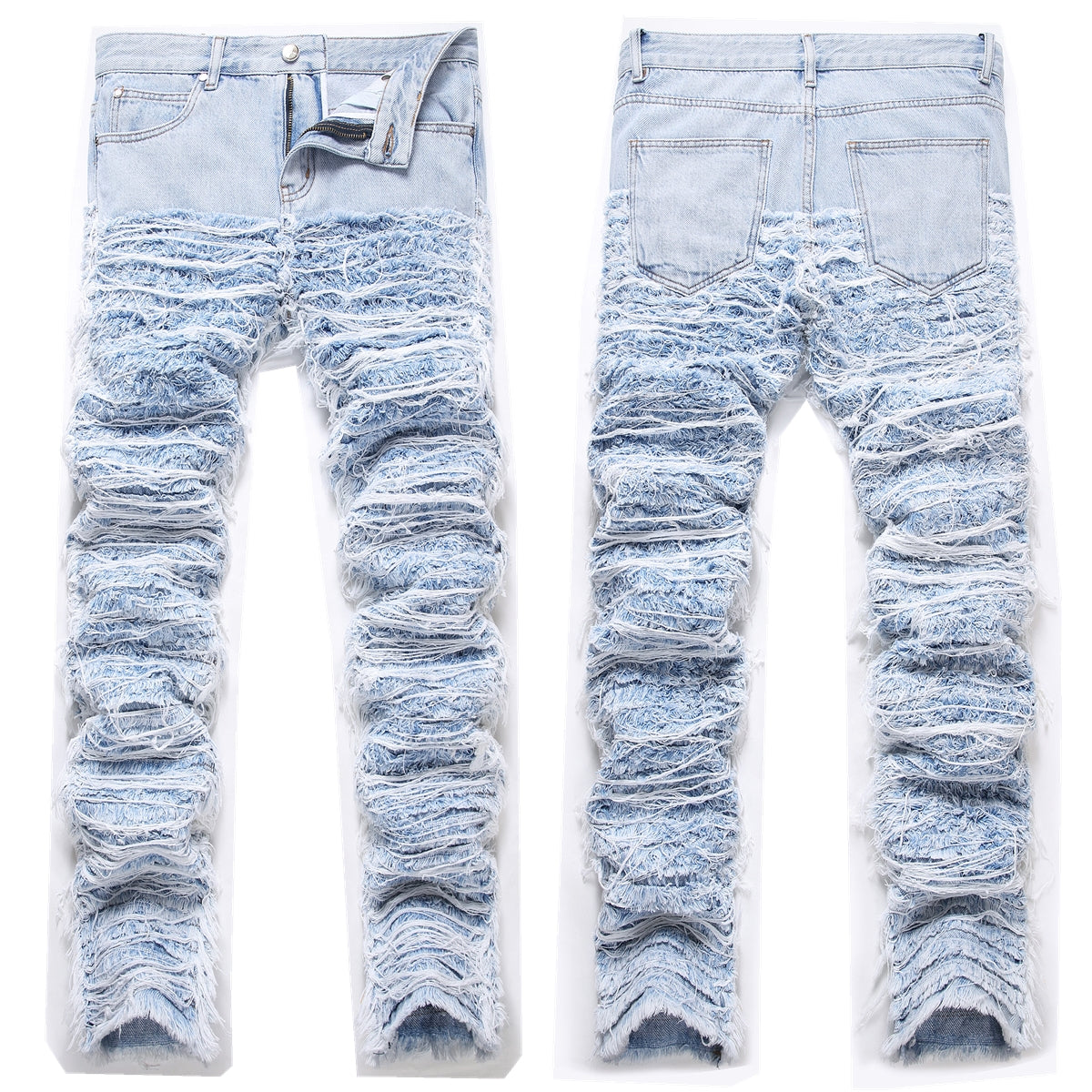 Fashion Casual Denim Pants 8862#