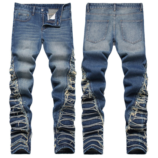 Fashion Casual Denim Pants 8865#