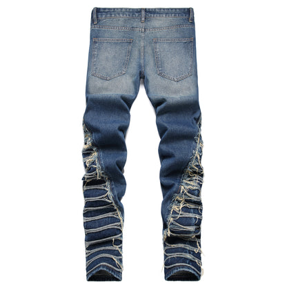 Fashion Casual Denim Pants 8865#