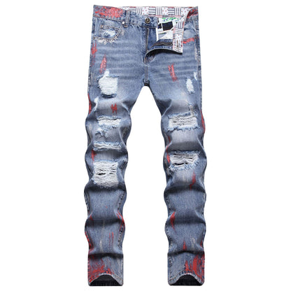 Fashion Casual Denim Pants 1189#