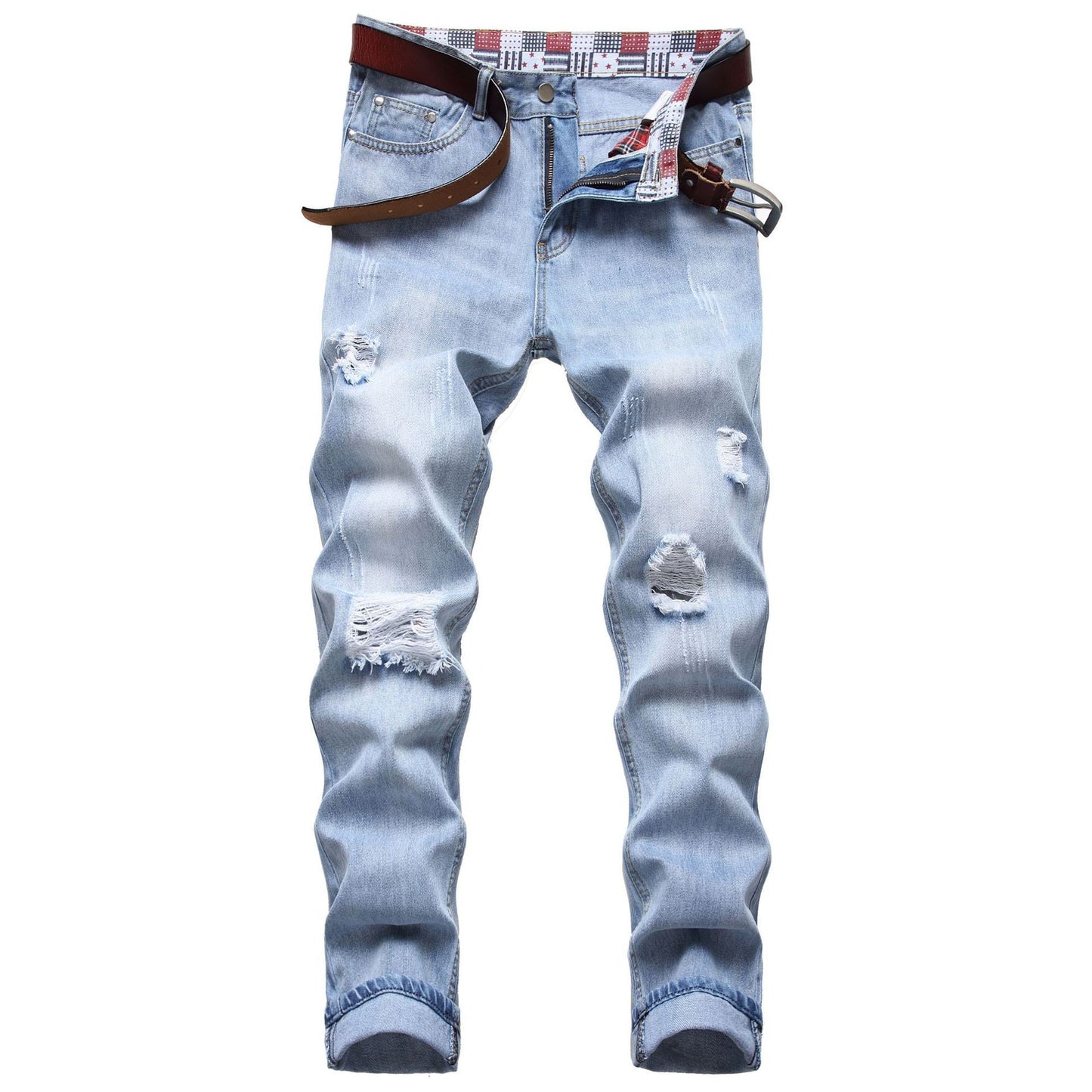 Fashion Casual Denim Pants D667#