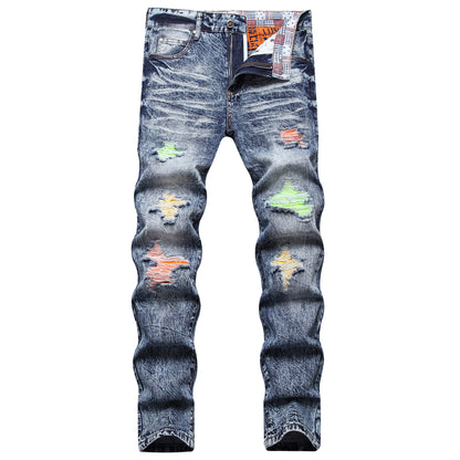 Fashion Casual Denim Pants 1188#