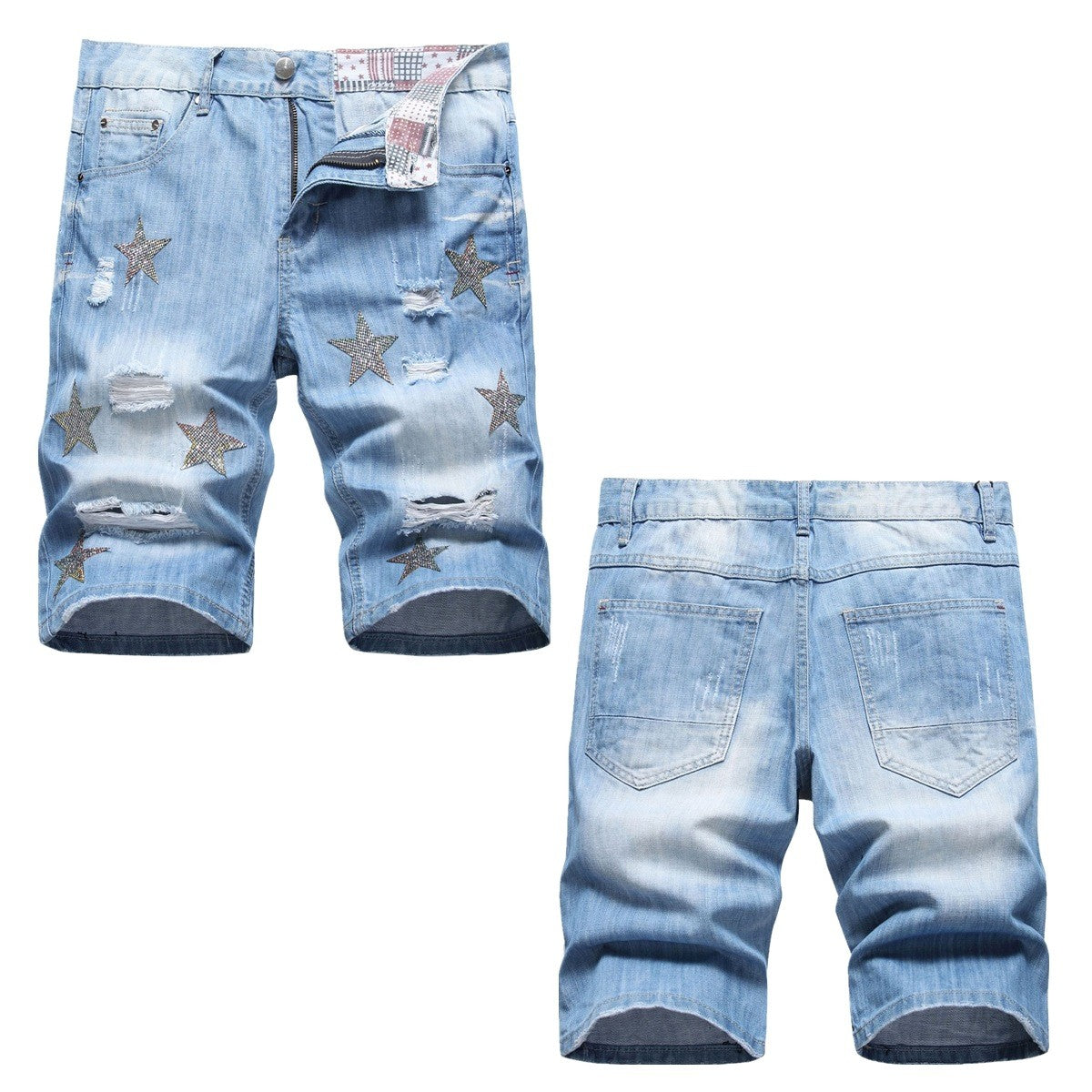 Men's  Jean Shorts 831#